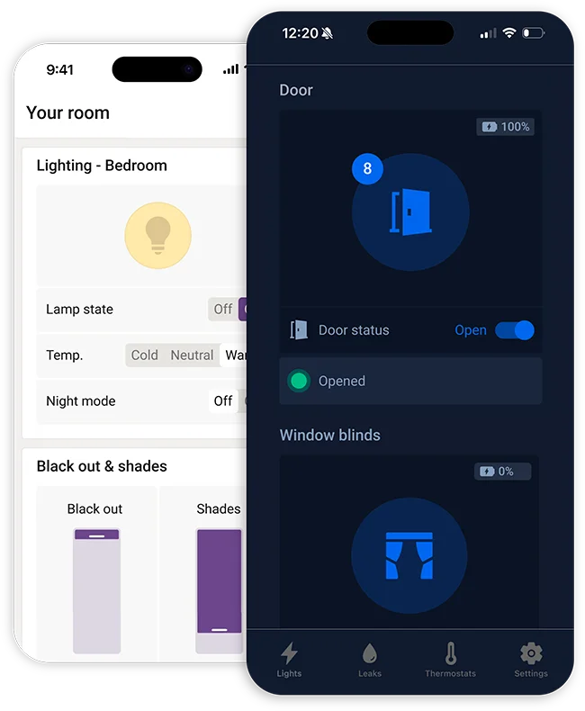 roomsys storage monitoring mobile app