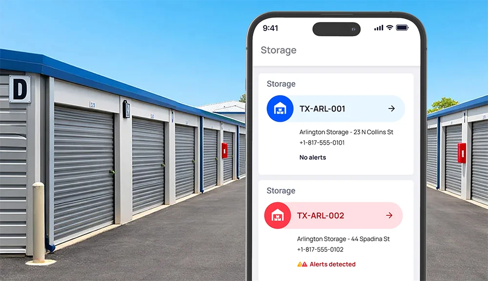 Smart monitoring for every storage facility